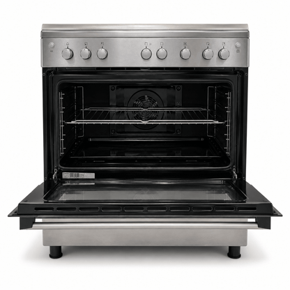 Electrolux EKG913A2OX 90cm 5-Burner Gas Cooker with Fan Gas Oven – Stainless Steel - Al Thahani Furniture