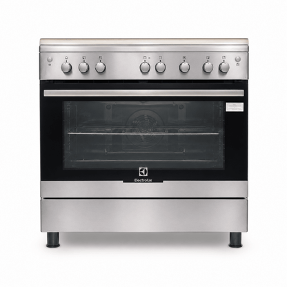 Electrolux EKG913A2OX 90cm 5-Burner Gas Cooker with Fan Gas Oven – Stainless Steel - Al Thahani Furniture