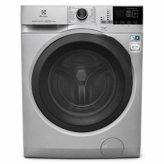 Electrolux PerfectCare 700 Washer Dryer 7/4 kg – Silver - Al Thahani Furniture