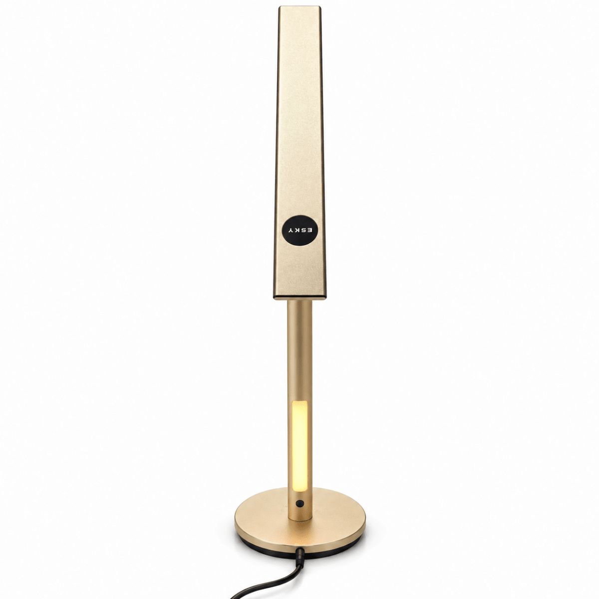 ESKY Dual Light LED Eye-Caring Desk Lamp – Gold - Al Thahani Furniture