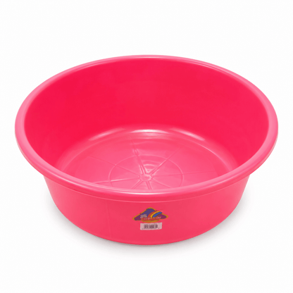 Family Plastic Multipurpose Basin | Pink, Versatile Washbasin - Al Thahani Furniture