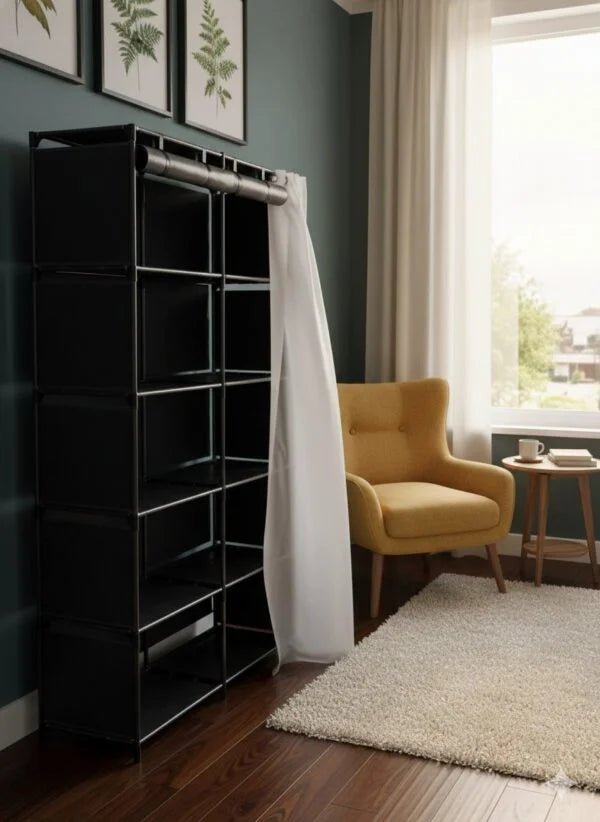 Freestanding Fabric Closet Organizer - althahanifurniture