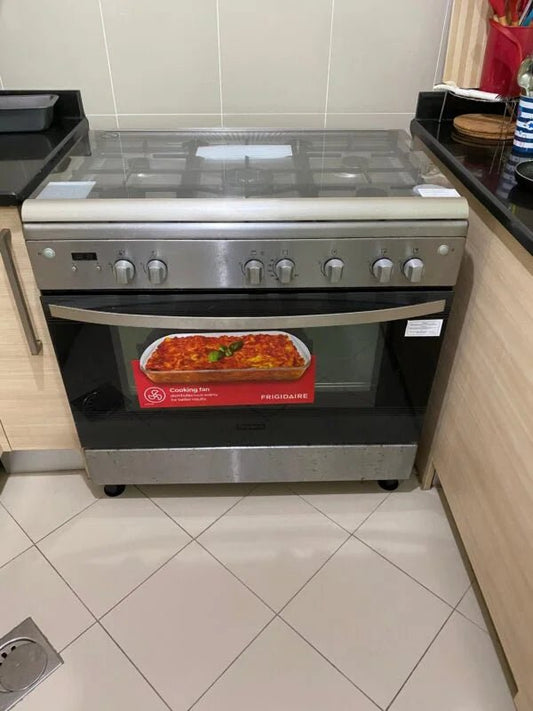 Frigidaire 90×60 cm Free - Standing Gas Cooker | Stainless Steel - althahanifurniture