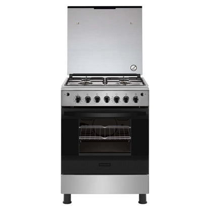 Frigidaire FNGJ60JGUC 60 cm 4-Burner Gas Cooker | Stainless Steel - Al Thahani Furniture