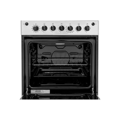 Frigidaire FNGJ60JGUC 60 cm 4-Burner Gas Cooker | Stainless Steel - Al Thahani Furniture