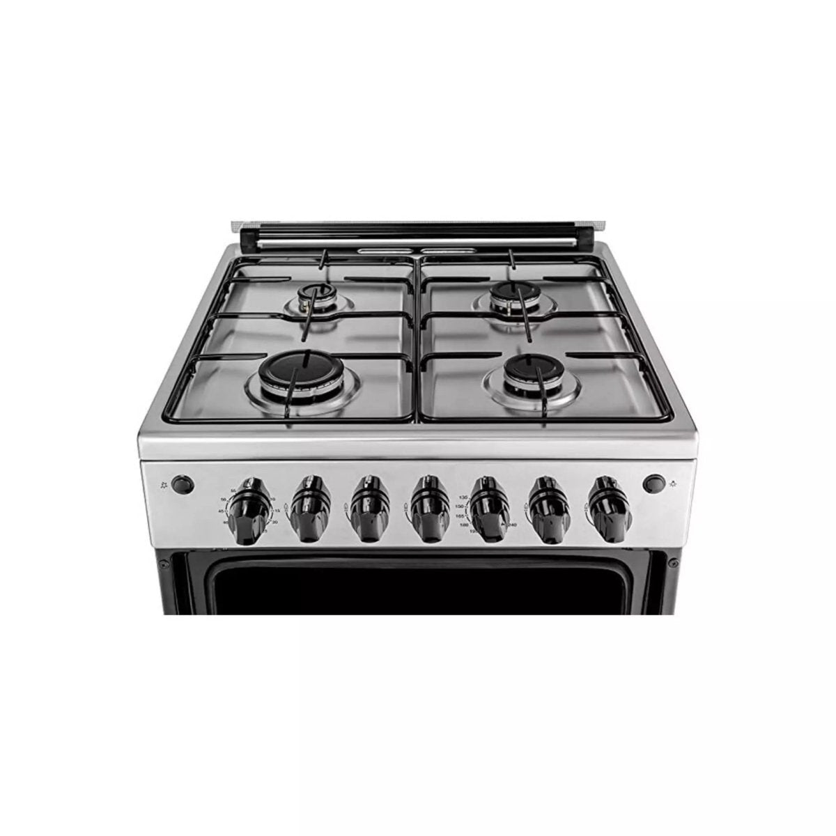 Frigidaire FNGJ60JGUC 60 cm 4-Burner Gas Cooker | Stainless Steel - Al Thahani Furniture