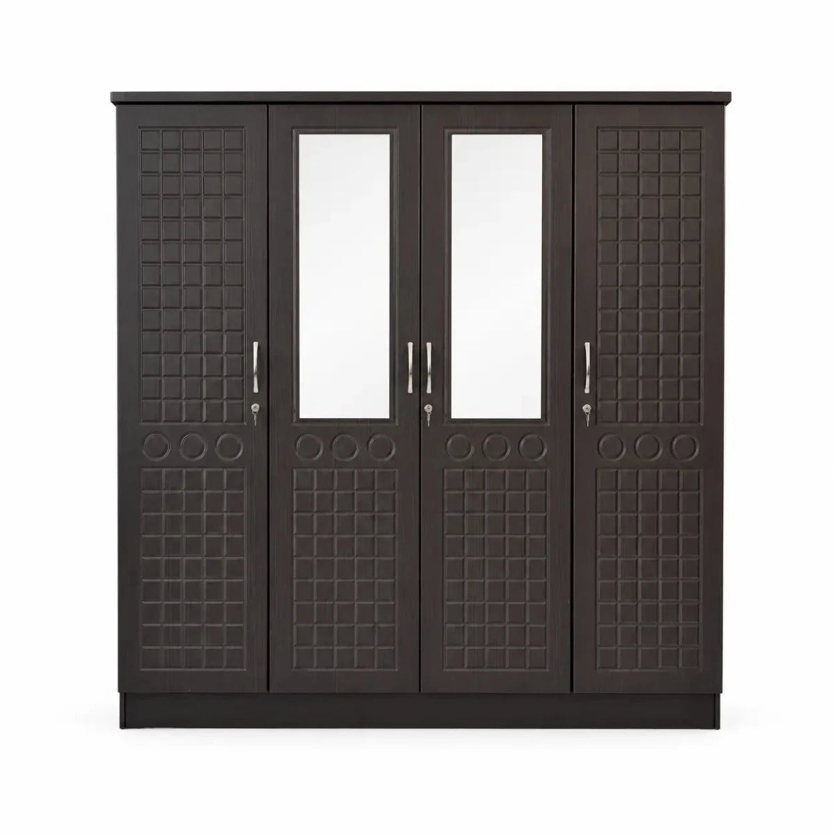 Galaxy Design 4 - Door Wooden Wardrobe 0 used 6 months - Al Thahani Furniture