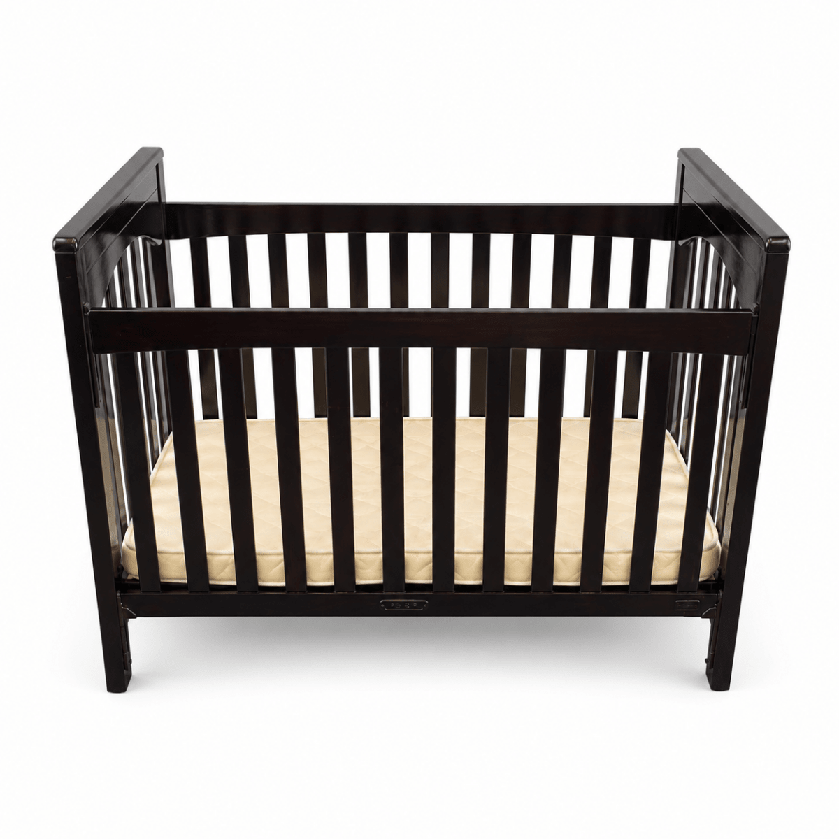 Giggles Jolie Wooden Baby Crib – Brown – 132 × 70 cm Mattress Size - Al Thahani Furniture