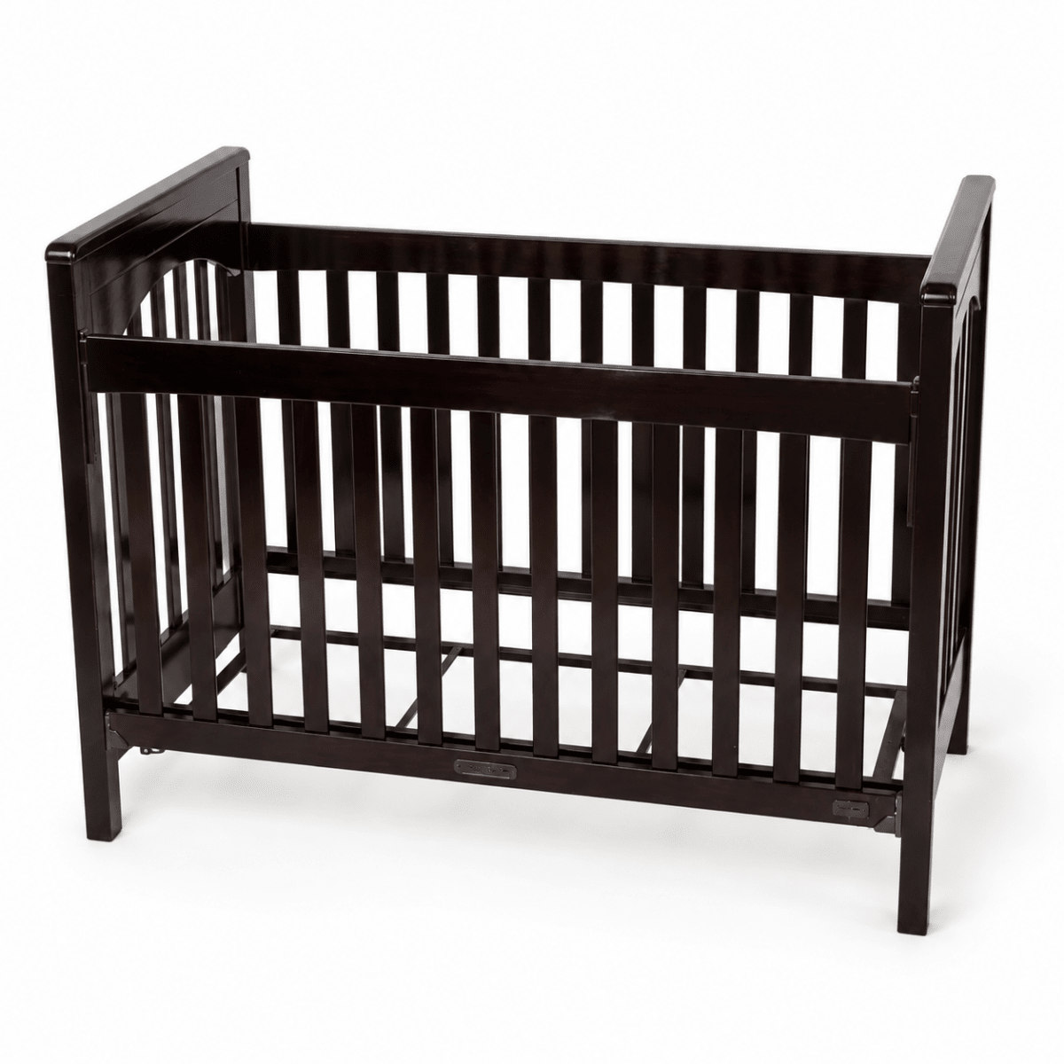 Giggles Jolie Wooden Baby Crib – Brown – 132 × 70 cm Mattress Size - Al Thahani Furniture