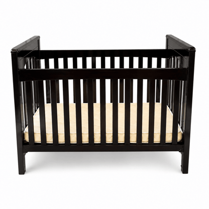 Giggles Jolie Wooden Baby Crib – Brown – 132 × 70 cm Mattress Size - Al Thahani Furniture