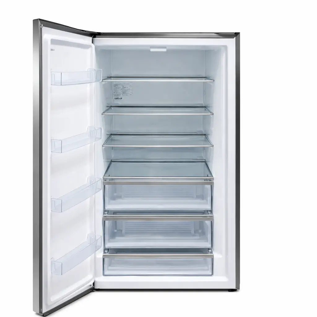 Gorenje Upright Freezer – 592 Liters – Stainless Steel – No Frost – 2 - in - 1 Fridge/Freezer Function - althahanifurniture