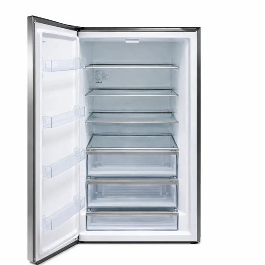 Gorenje Upright Freezer – 592 Liters – Stainless Steel – No Frost – 2 - in - 1 Fridge/Freezer Function - althahanifurniture