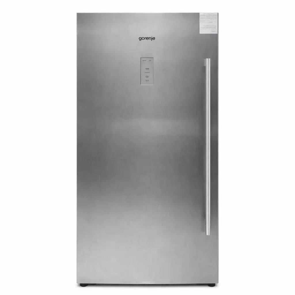 Gorenje Upright Freezer – 592 Liters – Stainless Steel – No Frost – 2 - in - 1 Fridge/Freezer Function - althahanifurniture