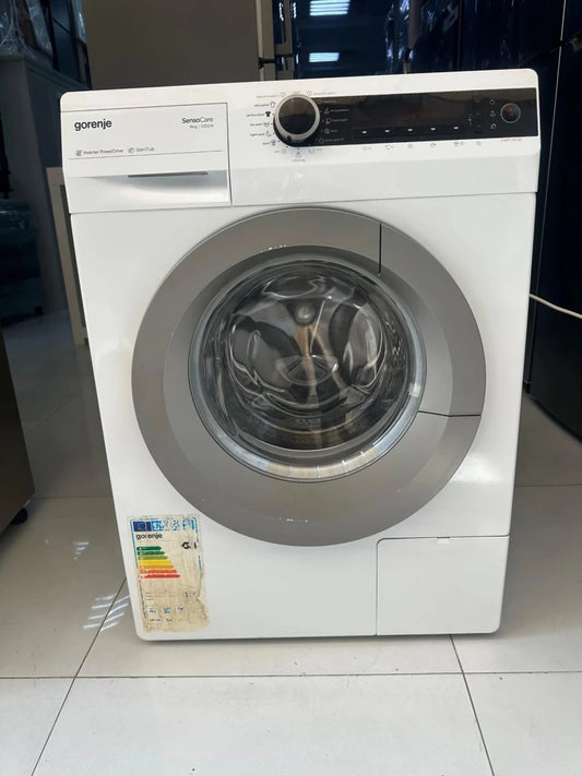 Gorenje washer Front Loader 9kg, lnverter - althahanifurniture