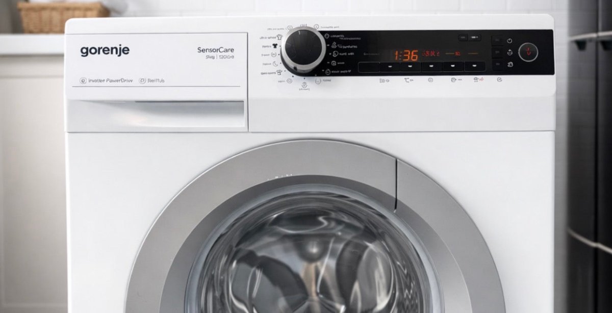Gorenje washer Front Loader 9kg, lnverter - althahanifurniture