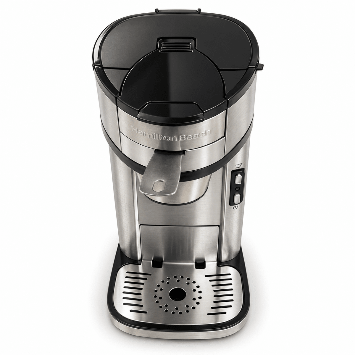 Hamilton Beach The Scoop 49981-SAU Single-Serve Coffee Maker – Stainless Steel - Al Thahani Furniture