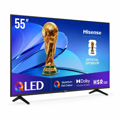 Hisense 55" E7Q QLED 4K Smart TV | 2025 Model, Dolby Vision, Dolby Atmos - used 6 months - Al Thahani Furniture