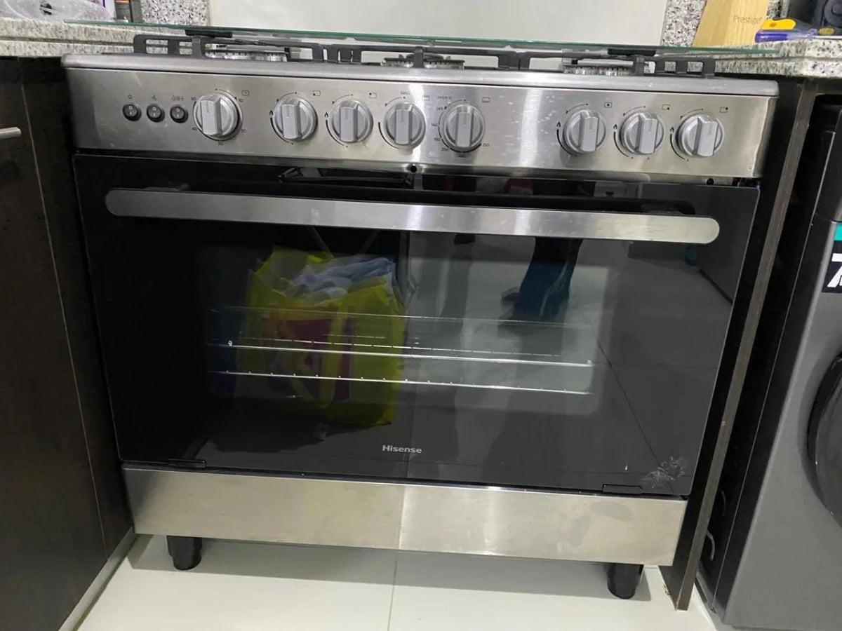 Hisense 90x60cm Freestanding Gas Cooker - althahanifurniture