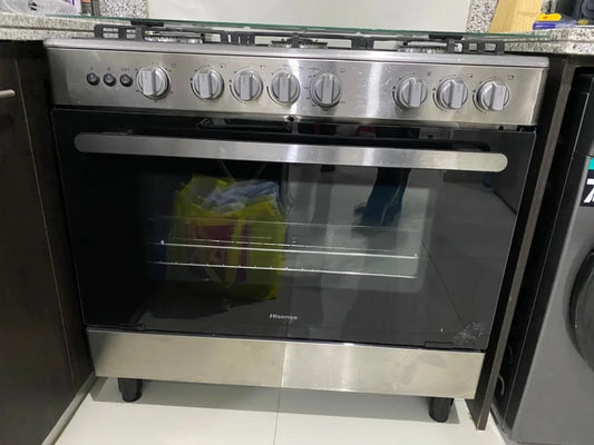 Hisense 90x60cm Freestanding Gas Cooker - althahanifurniture