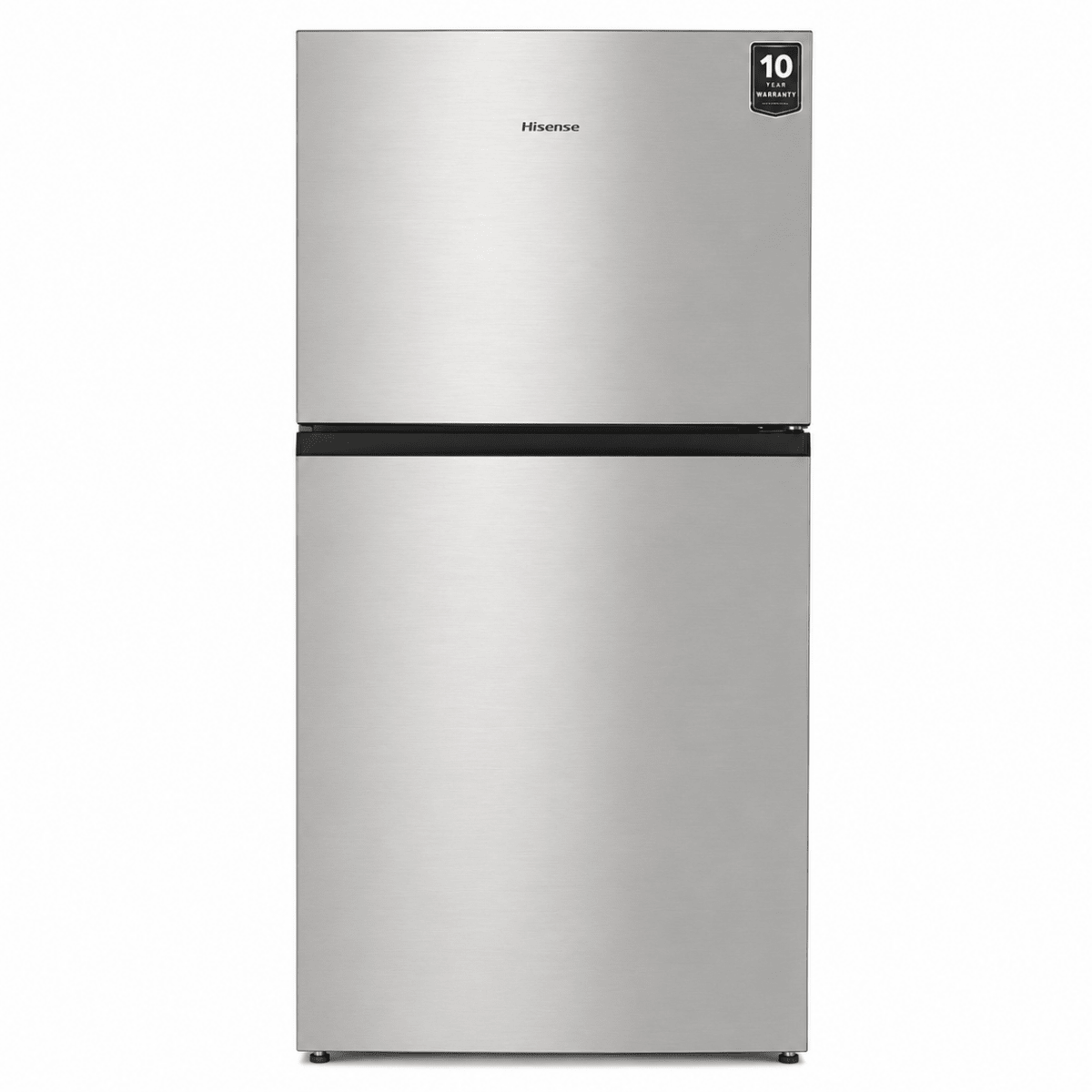 Hisense RT488N4ASU Top Mount Refrigerator | 488L Gross, Total No Frost, Stainless Steel - used 7 months - Al Thahani Furniture
