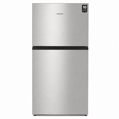 Hisense RT488N4ASU Top Mount Refrigerator | 488L Gross, Total No Frost, Stainless Steel - used 7 months - Al Thahani Furniture