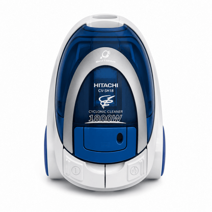 Hitachi CV-SH18 Cyclonic Canister Vacuum Cleaner | 1800W, Bagless, Nano Titanium Filter - used 4 months - Al Thahani Furniture