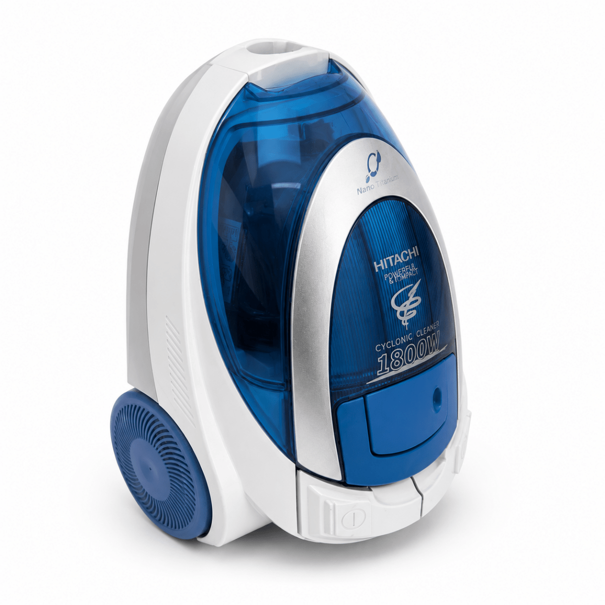 Hitachi CV-SH18 Cyclonic Canister Vacuum Cleaner | 1800W, Bagless, Nano Titanium Filter - used 4 months - Al Thahani Furniture