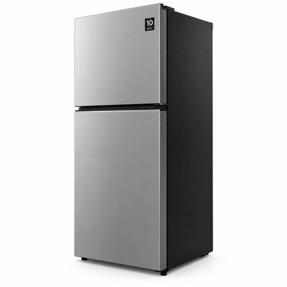 Hitachi HRTN6408SPSVAE 374L Inverter Top Freezer Refrigerator – Premium Silver - Al Thahani Furniture