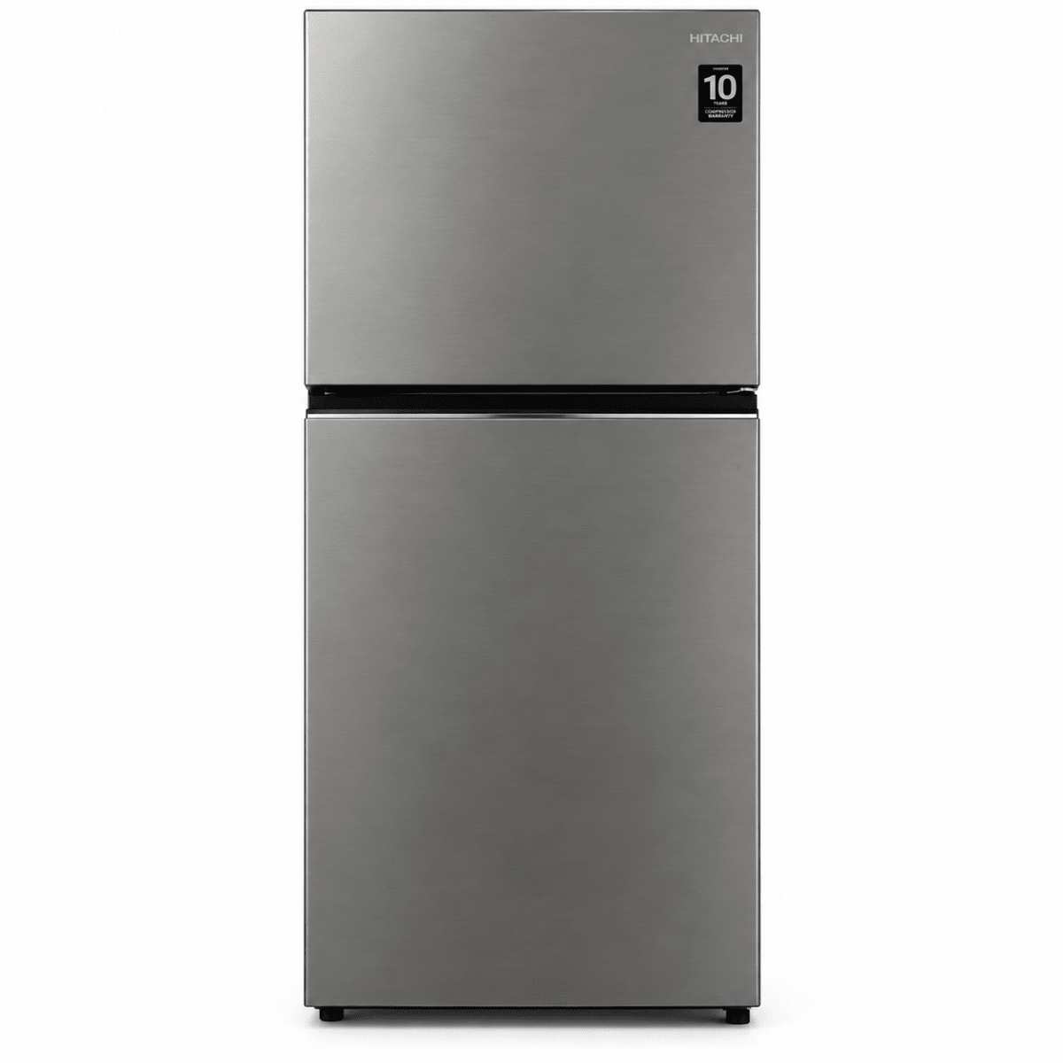 Hitachi HRTN6408SPSVAE 374L Inverter Top Freezer Refrigerator – Premium Silver - Al Thahani Furniture