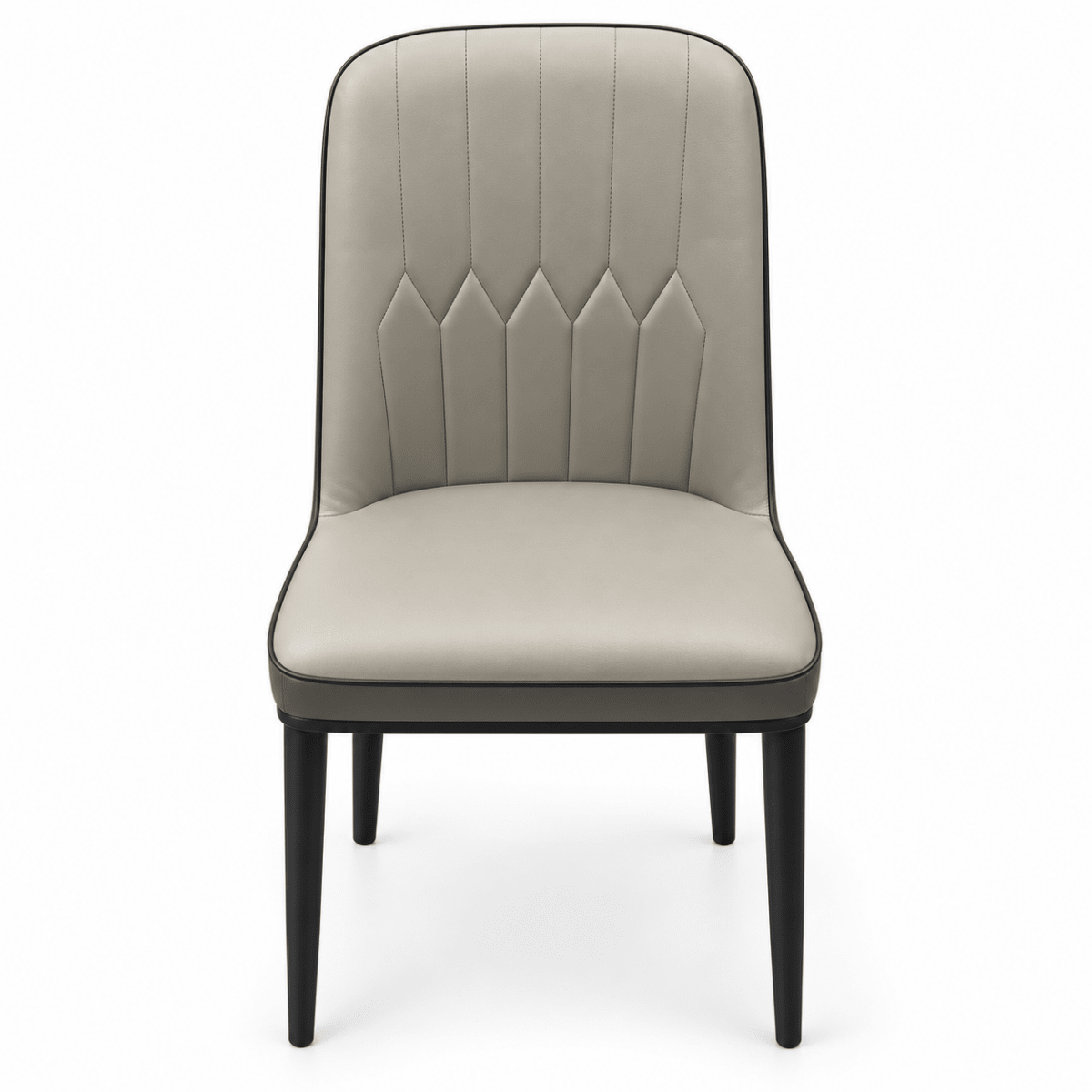 Home Box 4-Seater Dining Set with Grey Marble-Effect Table & Upholstered Chairs – 120 cm - Al Thahani Furniture