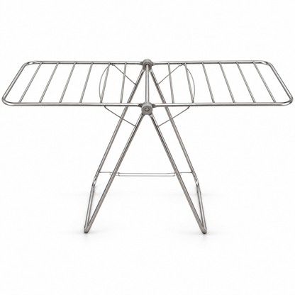 Home Box Acier Collapsible Stainless Steel Clothes Drying Rack – Silver - Al Thahani Furniture
