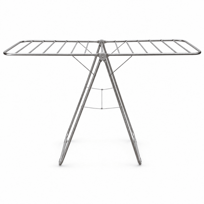Home Box Acier Collapsible Stainless Steel Clothes Drying Rack – Silver - Al Thahani Furniture