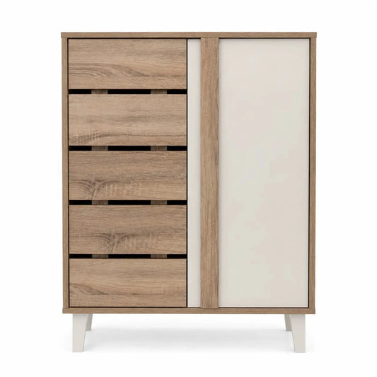 Home Box Alford 12-Pair Shoe Cabinet - used 6 months - Al Thahani Furniture