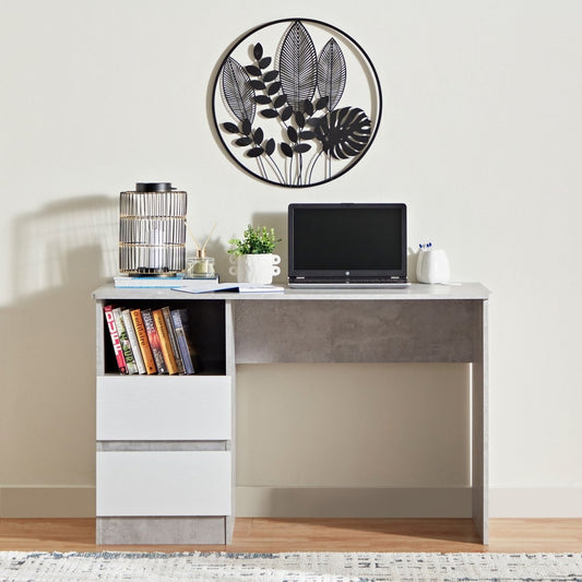 Home Box Alford Patara 2-Drawer Study Desk – 120 × 59.5 × 75 cm - Al Thahani Furniture