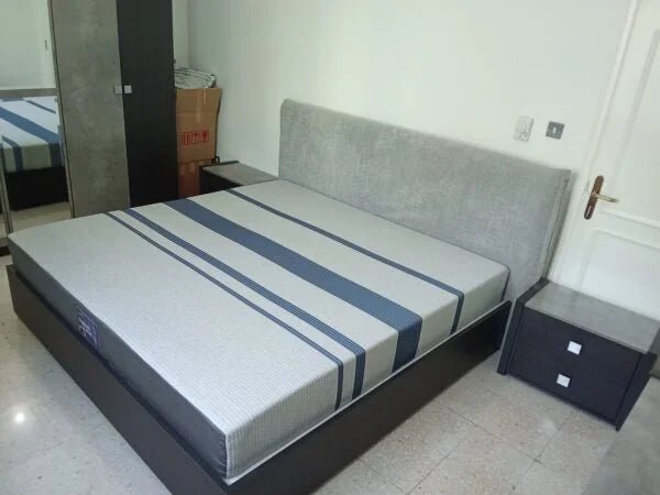 Home Box Cambridge King Bedroom Set | Complete 5 - Piece Suite with Mattress,180x200cm - althahanifurniture