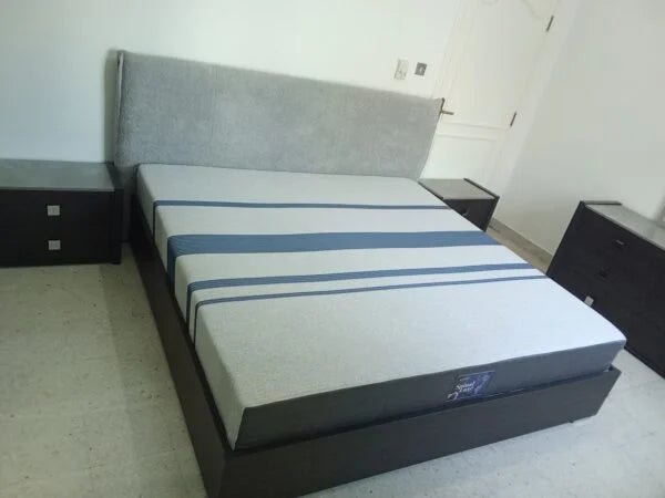 Home Box Cambridge King Bedroom Set | Complete 5 - Piece Suite with Mattress,180x200cm - althahanifurniture