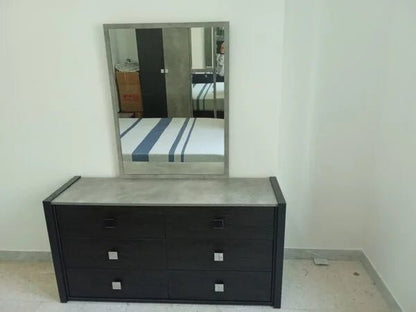 Home Box Cambridge King Bedroom Set | Complete 5 - Piece Suite with Mattress,180x200cm - althahanifurniture