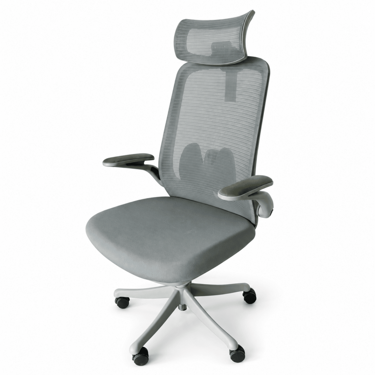 Home Box Clover Milan Ergonomic High Back Office Chair – Grey - Al Thahani Furniture