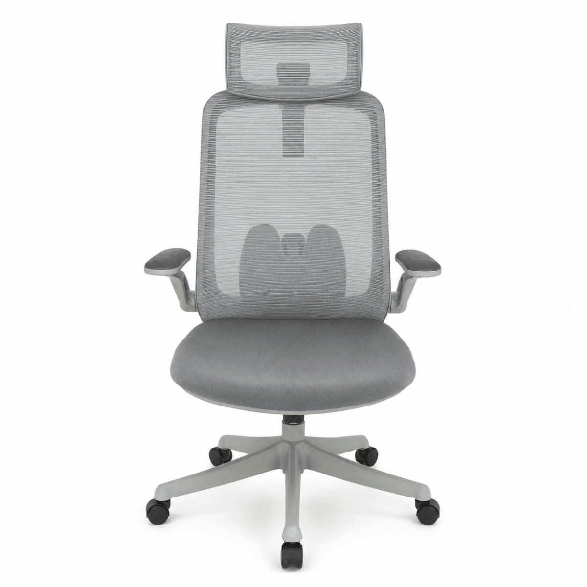 Home Box Clover Milan Ergonomic High Back Office Chair – Grey - Al Thahani Furniture