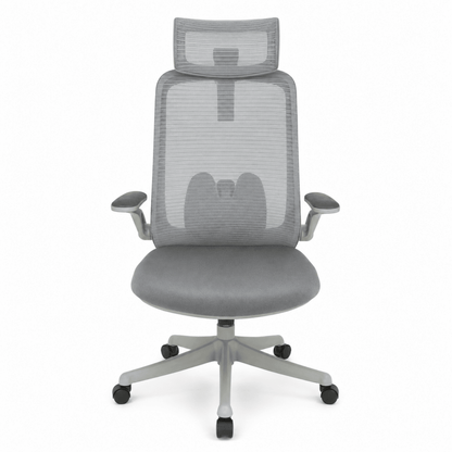 Home Box Clover Milan Ergonomic High Back Office Chair – Grey - Al Thahani Furniture