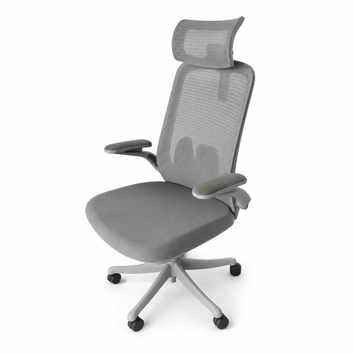 Home Box Clover Milan Ergonomic High Back Office Chair – Grey - Al Thahani Furniture