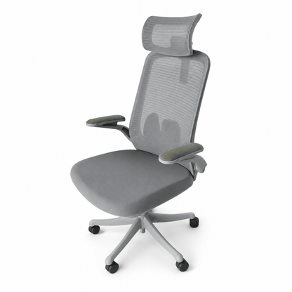 Home Box Clover Milan Ergonomic High Back Office Chair – Grey - Al Thahani Furniture