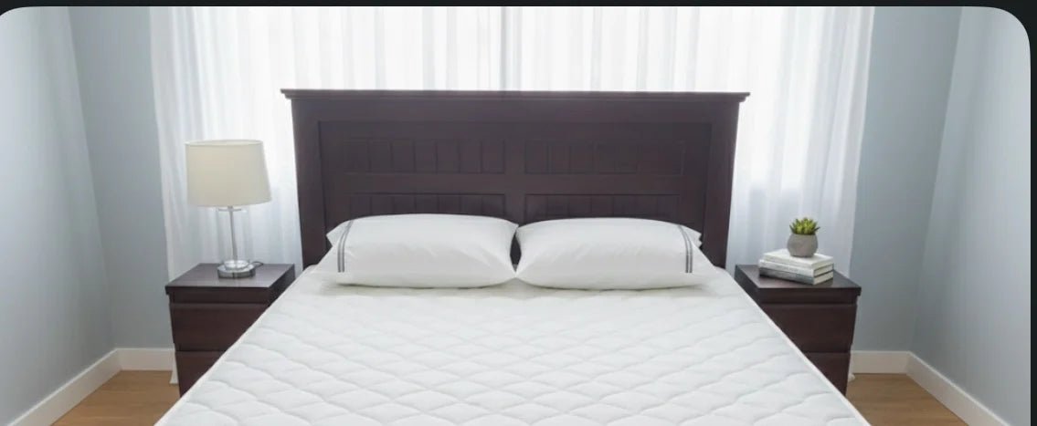 Home Box Complete Queen Bedroom Set | 150×190 cm Bed + Mattress | Kulltorp Dresser with Mirror & Stool | Hampton 3‑Door Wardrobe - althahanifurniture