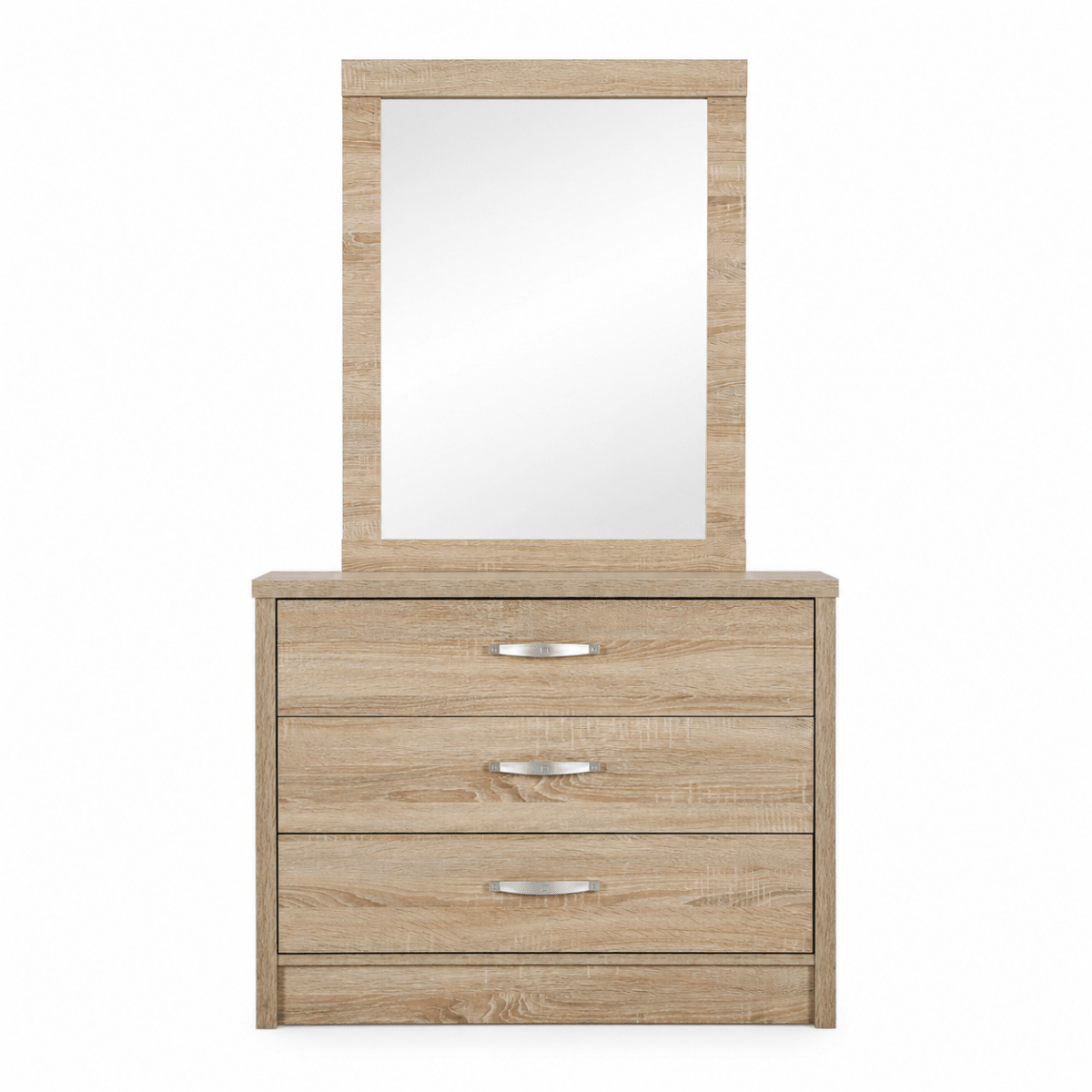 Home Box Costagat 3-Drawer Young Dresser with Mirror | 90x45x75 cm - used 4 months - Al Thahani Furniture