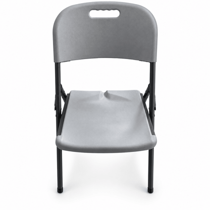 Home Box Flexi Folding Table & Chair Set – 120 × 60 cm – White & Grey - Al Thahani Furniture