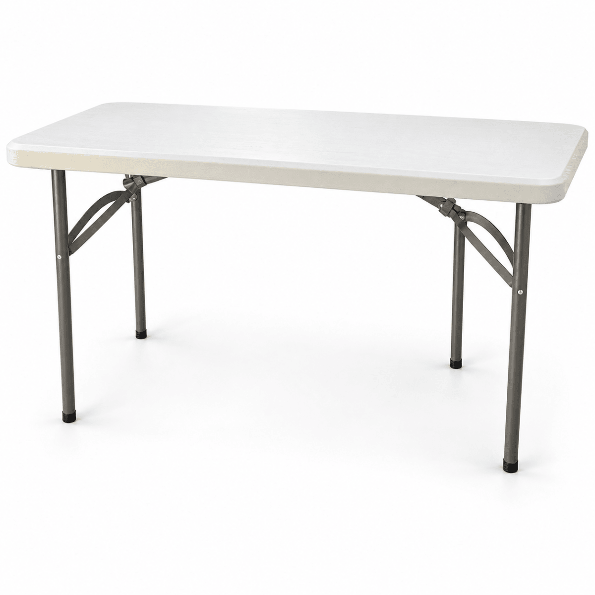 Home Box Flexi Folding Table & Chair Set – 120 × 60 cm – White & Grey - Al Thahani Furniture