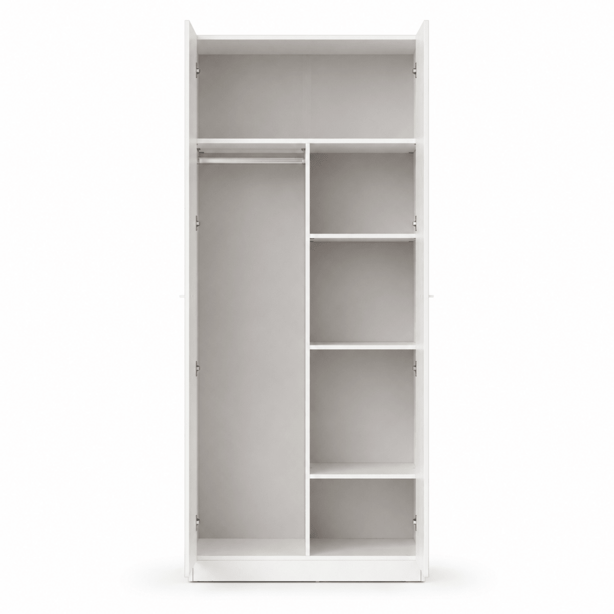 Home Box Frankfurt 2-Door Wardrobe - used 5 months - Al Thahani Furniture