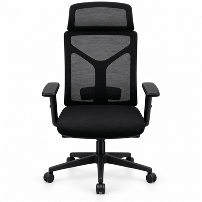 Home Box Gatsby High Back Ergonomic Mesh Office Chair – Black - Al Thahani Furniture