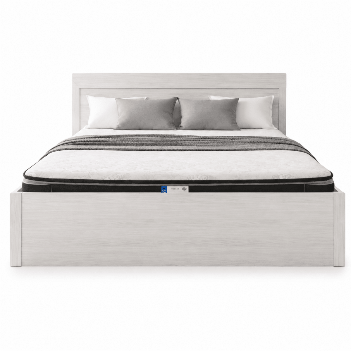 Home Box King Bed Frame | Modern, Contemporary without mattress, 180x200 cm - used 1 Year - Al Thahani Furniture