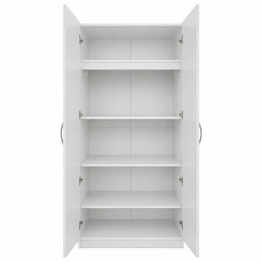 Home Box Kulltorp 2 - Door Wardrobe with Mirror | White - used 3 months - Al Thahani Furniture